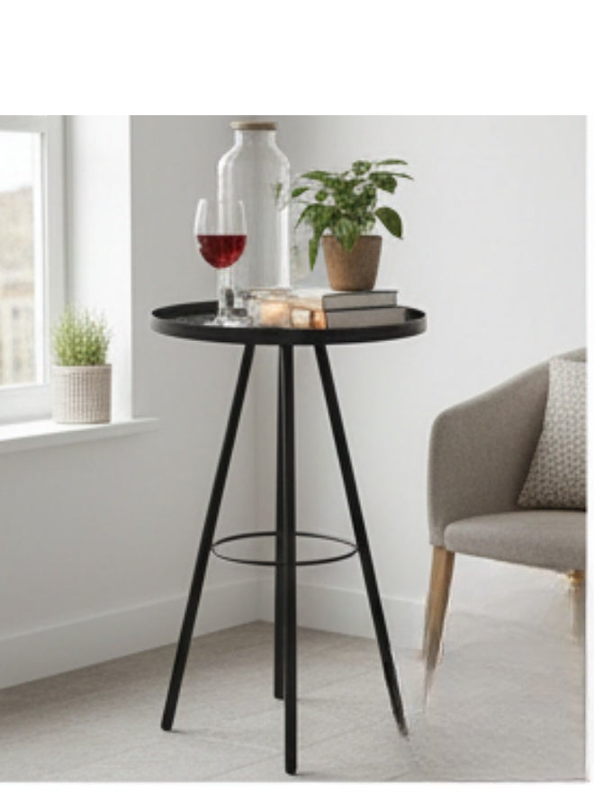 Ornate Metal Display Table – Small Decorative Accent Stand for Indoor and Outdoor Use – Perfect for Plants, Lanterns and Home Decor - Image 5